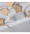 Guirlande Lumineuse LED Étoiles Bois avec Piles 2.2m - 70918 - vue 8
