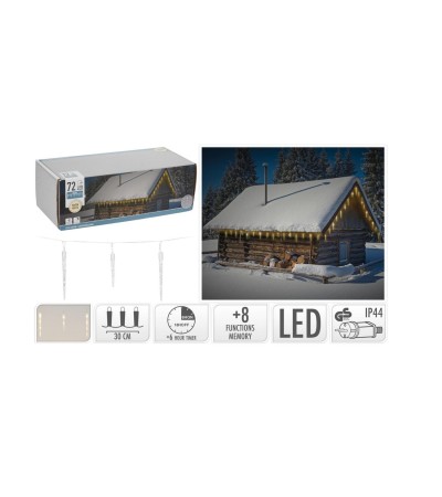Guirlande Lumineuse LED Extérieur Blanc Chaud 7 m