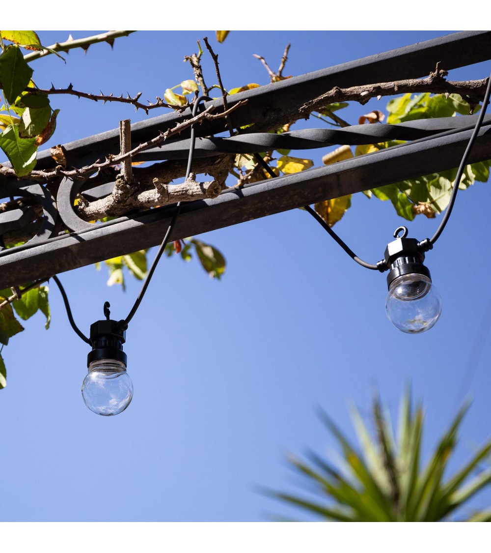 Guirlande Solaire Extérieure d'Ampoule LED Kepler 7m - 74516 - vue 1