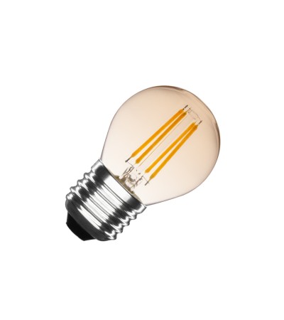 Ampoule LED Filament Dimmable E27 4W 400 lm G45 Gold