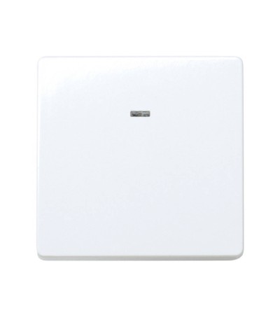 Interrupteur Bouton-Poussoir Neutre Simple avec Lumière Intégrée SIMON 27 Play 27669