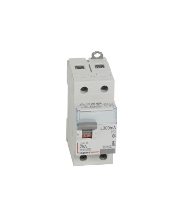 Interrupteur Différentiel DX³ Industriel 2P-300mA 10kA Class AC 25-63A LEGRAND 411524 - 79888 - vue 2