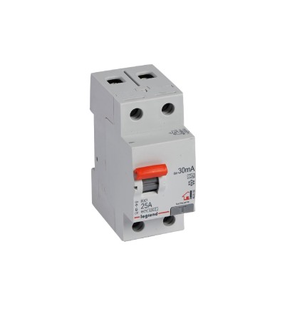 Interrupteur Différentiel Résidentiel 2P-30mA 6kA Class AC 25-40A RX³ LEGRAND 402059 - 78949 - vue 2