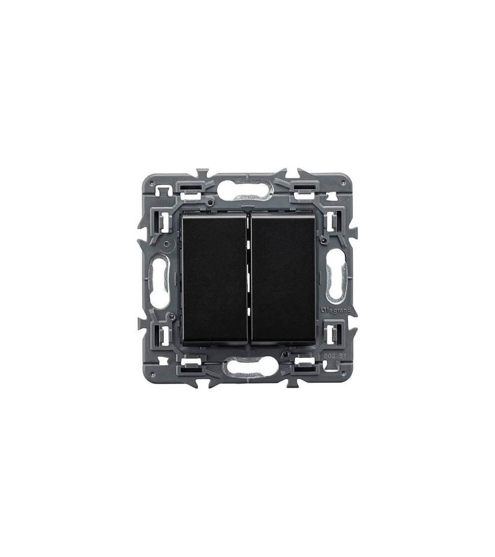 Interrupteur Double Unipolaire 10AX LEGRAND Valena Next 741444 - 84516