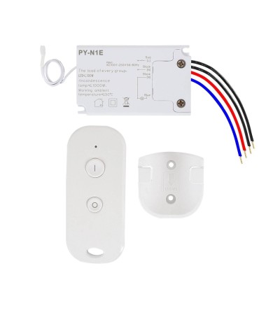 Interrupteur Simple avec Contrôle Télécommande RF - 1040 - vue 3
