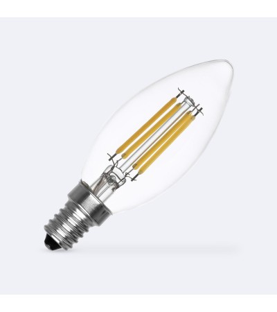 Ampoule LED Filament E14 4W 470 lm Dimmable C35 Bougie