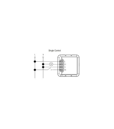 Interrupteur WiFi Compatible avec Interrupteur et bouton-poussoir Conventionnel - 94959 - vue 4