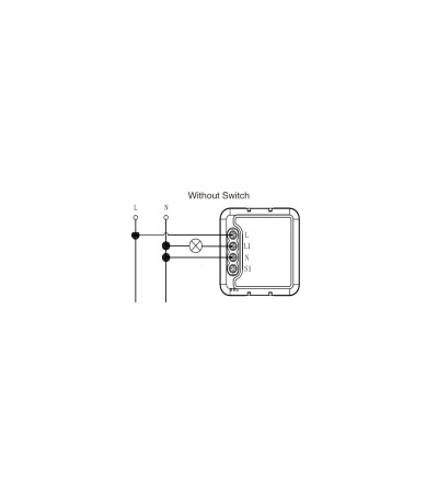 Interrupteur WiFi Compatible avec Interrupteur et bouton-poussoir Conventionnel - 94959 - vue 5