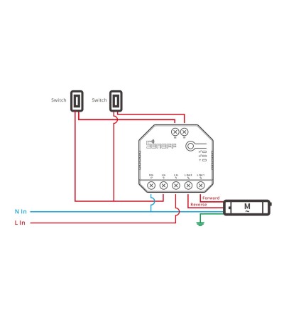 Interrupteur WiFi Compteur d'Énergie Compatible avec Interrupteur Conventionnel SONOFF Dual R3 Lite 15A - 92270 - vue 3