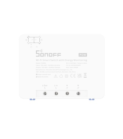 Interrupteur WiFi Compteur d'Énergie SONOFF POWR3 25A