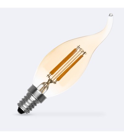 Ampoule LED Filament E14 4W 470 lm Dimmable T35 Gold