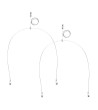 Kit de Suspension 'Y' pour Panneaux LED - 1507 - vue 1