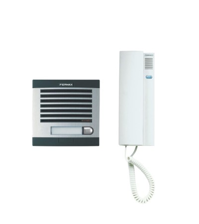 Kit Interphone Automatique 1 Sonnette FERMAX CITYMAX  4+N 1/L 6201