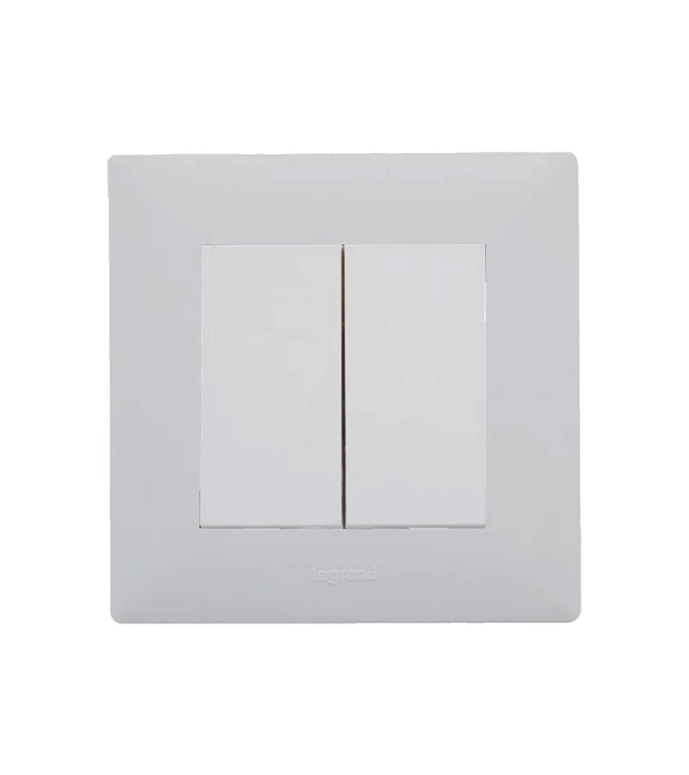 Kit Interrupteur Double LEGRAND Niloé Step - 85831 - vue 1