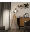 Lampadaire Bois et Métal Bioskop - 64195 - vue 5