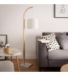 Lampadaire Bois et Textile Haakon - 89809 - vue 2