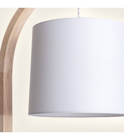 Lampadaire Bois et Textile Haakon - 89809 - vue 6