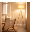 Lampadaire Bois et Tissu Wolby - 77706 - vue 4