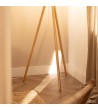 Lampadaire Bois et Tissu Wolby - 77706 - vue 6