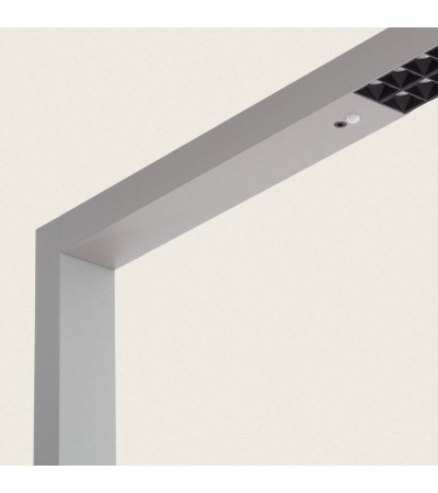 Lampadaire LED 60 W Aluminium Dimmable Double Face avec Détecteur de Mouvement SupremLight 4W - 106262 - vue 3