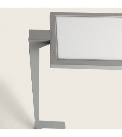 Lampadaire LED 70W Aluminium Dimmable Double Face avec Détecteur de Mouvement SupremLight 3 - 106259 - vue 7