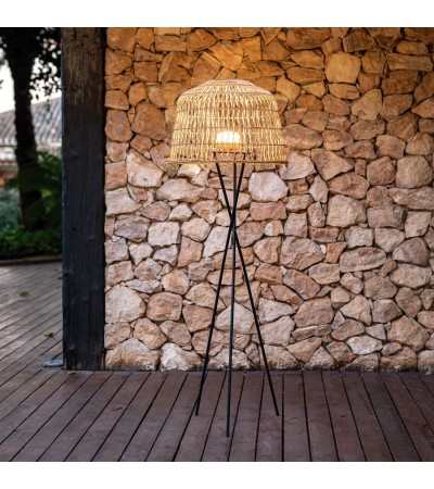 Lampadaire LED Extérieur Amalfi 145 Battery 9W Noir - 88607 - vue 2