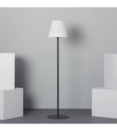 Lampadaire LED Extérieur Solaire Métal Larso - 6190 - vue 4