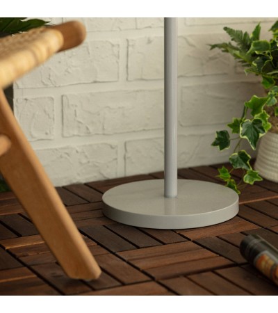 Lampadaire LED Extérieur Solaire Métal Nygala - 77495 - vue 6