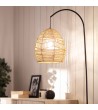 Lampadaire Métal et Papier Tressé Beyawo - 77343 - vue 5