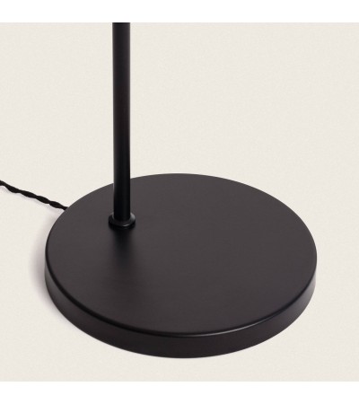 Lampadaire Métal et Rotin Cesto - 100480 - vue 8
