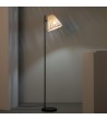 Lampadaire Métal et Rotin Cesto - 91168 - vue 2