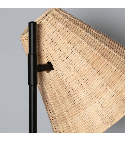 Lampadaire Métal et Rotin Cesto - 91168 - vue 7