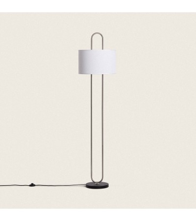 Lampadaire Métal et Tissu Duque