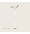 Lampadaire Métal et Verre Moonlight 2 Spots - 95300 - vue 1