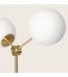 Lampadaire Métal et Verre Moonlight 2 Spots - 95300 - vue 6