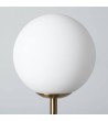 Lampadaire Métal et Verre Moonlight Brass 2 Spots - 98319 - vue 8