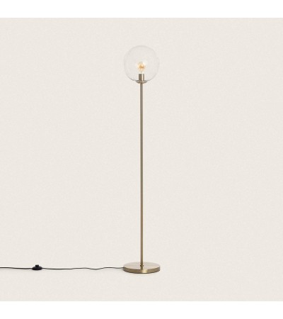 Lampadaire Métal et Verre Moonlight Clear