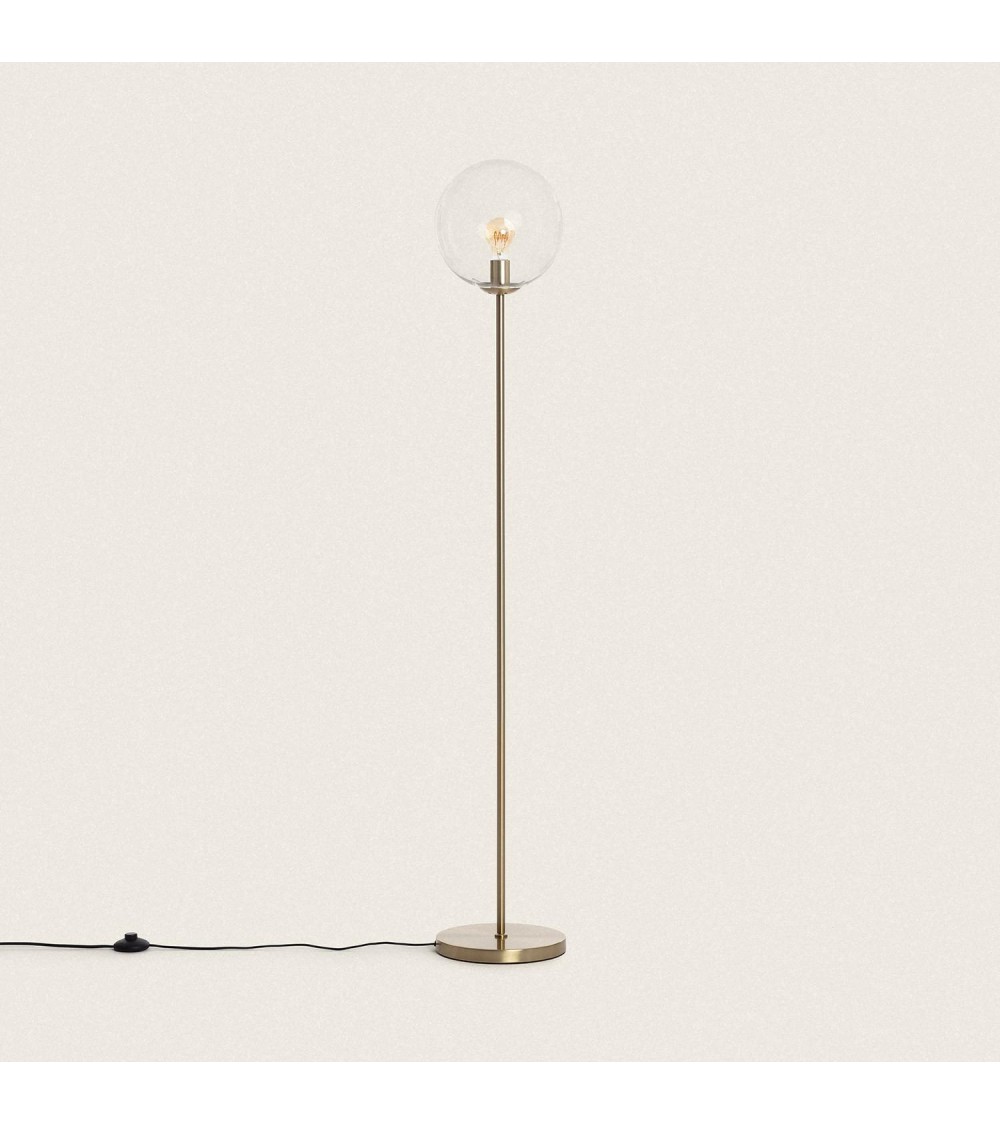 Lampadaire Métal et Verre Moonlight Clear - 105244 - vue 1
