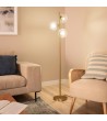 Lampadaire Métal et Verre Moonlight Clear 3 Spots - 105266 - vue 2