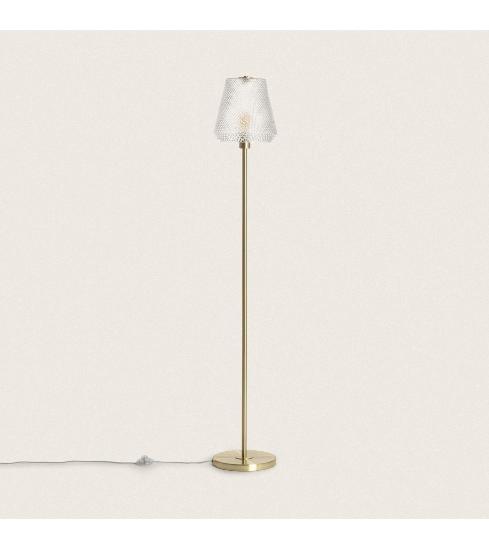 Lampadaire Métal et Verre Stiklu - 88467 - vue 1