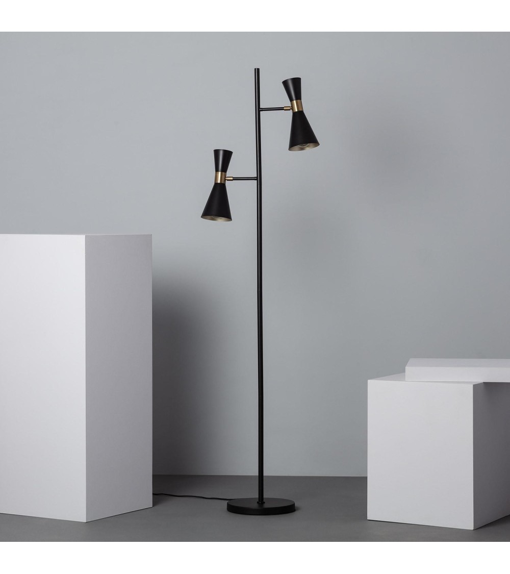 Lampadaire Métal 2 Spots Jigger - 76721 - vue 1