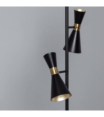 Lampadaire Métal 2 Spots Jigger - 76721 - vue 8