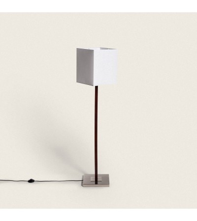 Lampadaire Bois et Métal Lizza