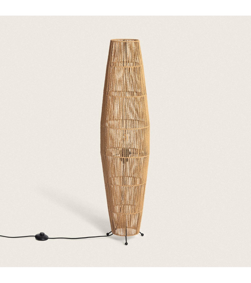 Lampadaire Papier Tressé Mahali - 90258 - vue 1