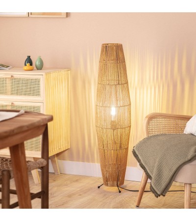 Lampadaire Papier Tressé Mahali - 90258 - vue 5
