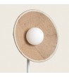Lampadaire Raphia et Verre Erede - 102991 - vue 3