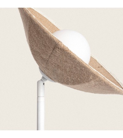 Lampadaire Raphia et Verre Erede - 102991 - vue 5