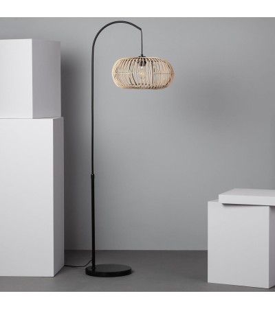 Lampadaire Rotin Arawa Lebrel