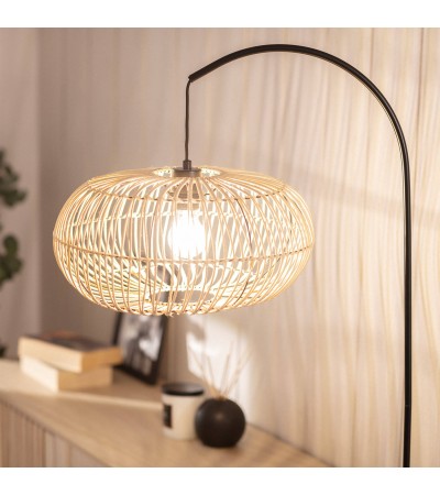 Lampadaire Rotin Arawa Lebrel - 77369 - vue 5