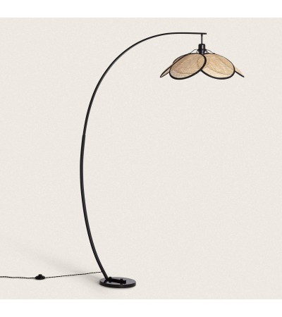 Lampadaire Rotin Arc Nirvana - 95414 - vue 2